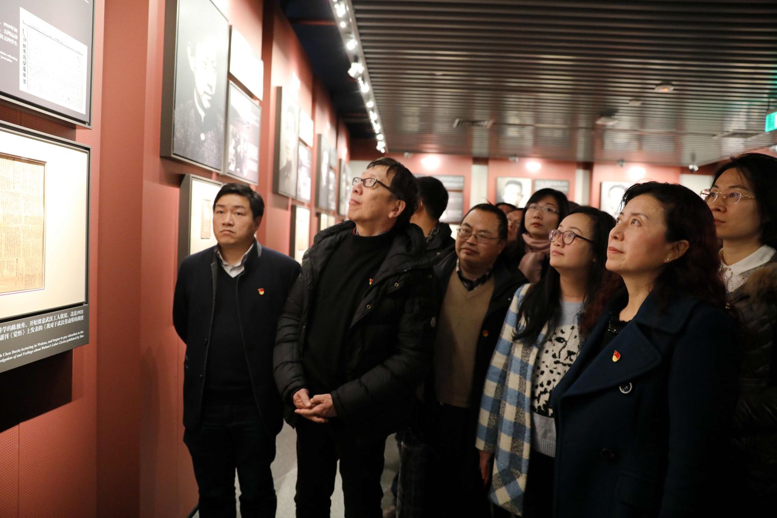 不忘初心，继续前行——计算机科学与bat365中文官网入口党委委员瞻仰中共一大会址重温入党誓词